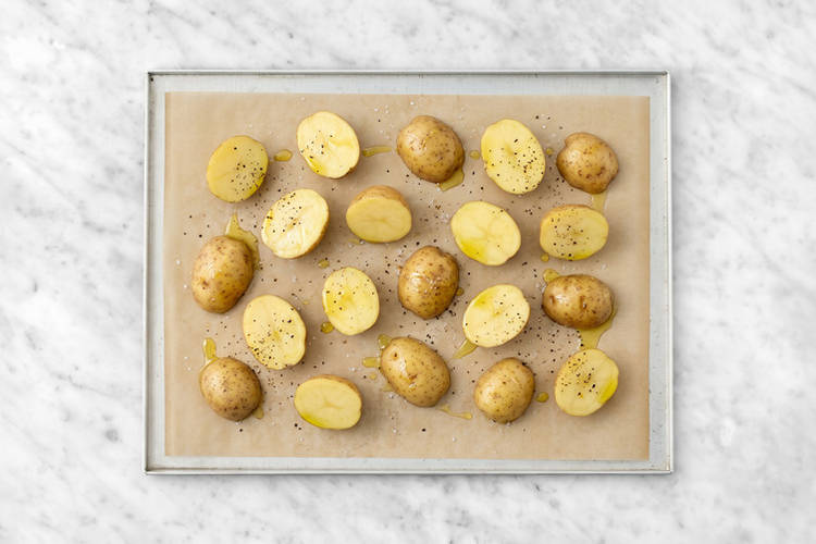 Roast the potatoes