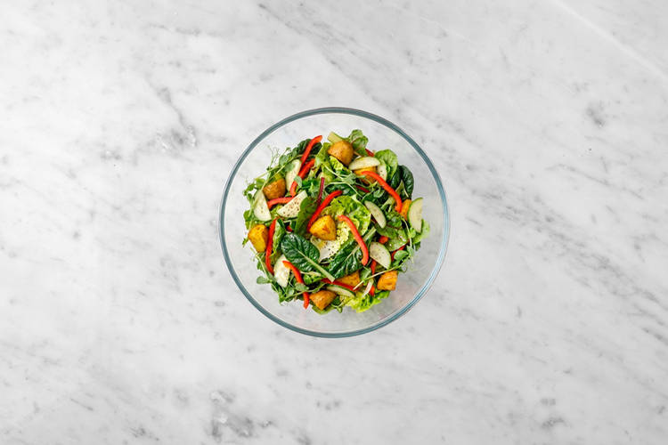 Toss the salad