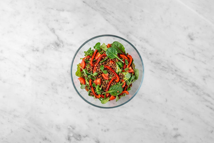 Make the salad