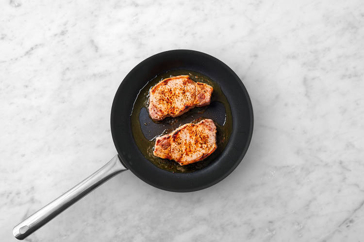 Cook the chicken