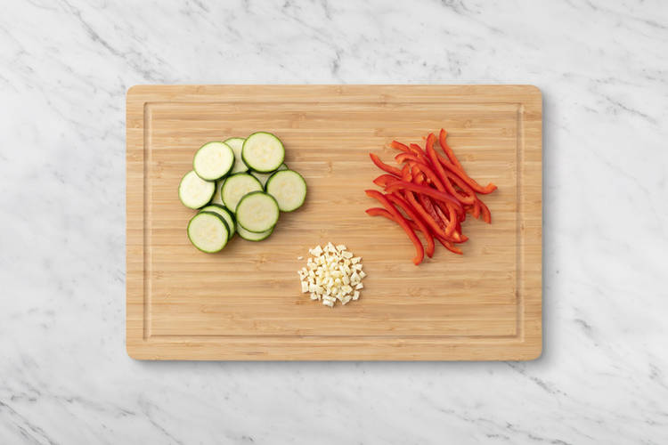 Prep the veggies