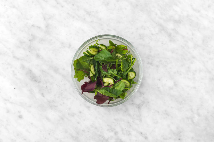 Assembler la salade