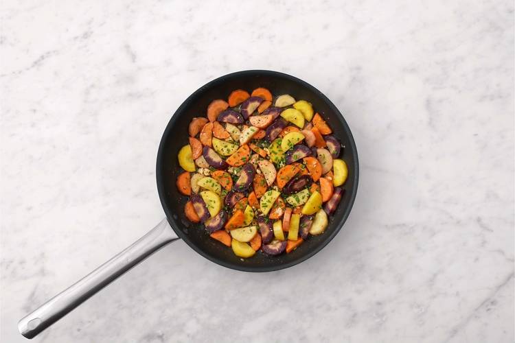 Cook carrots