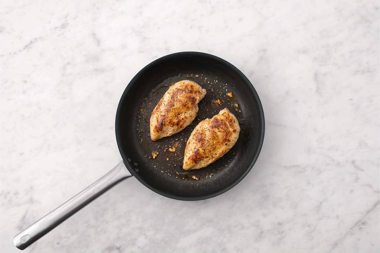 Cook chicken