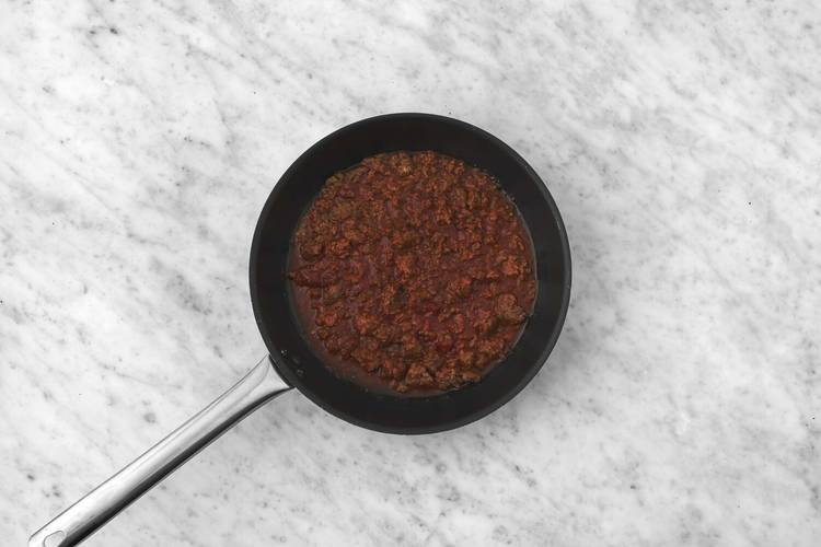 Cook Impossible® and simmer sauce