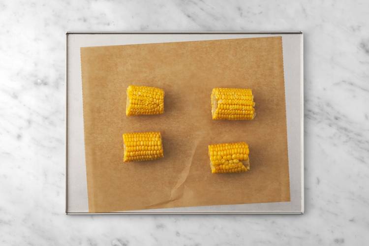 Get prepped and Roast the corn