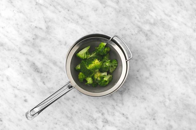 Prep & cook the veggies 