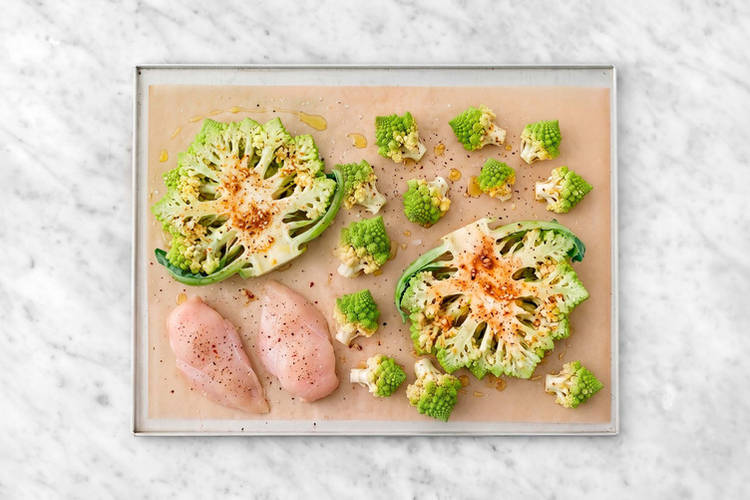 Roast the Romanesco Broccoli