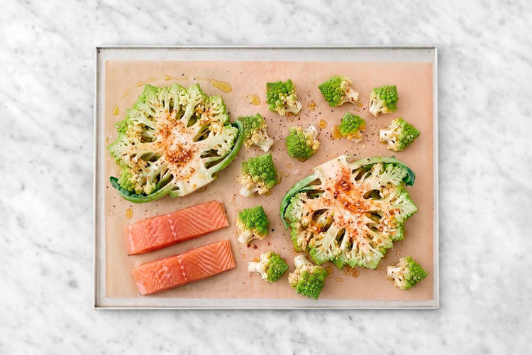 Roast the Romanesco Broccoli