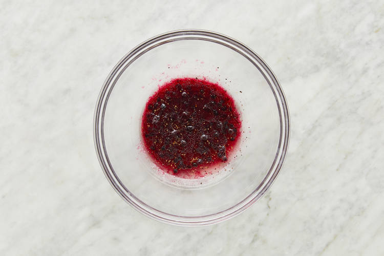 Finish prep and make dressing