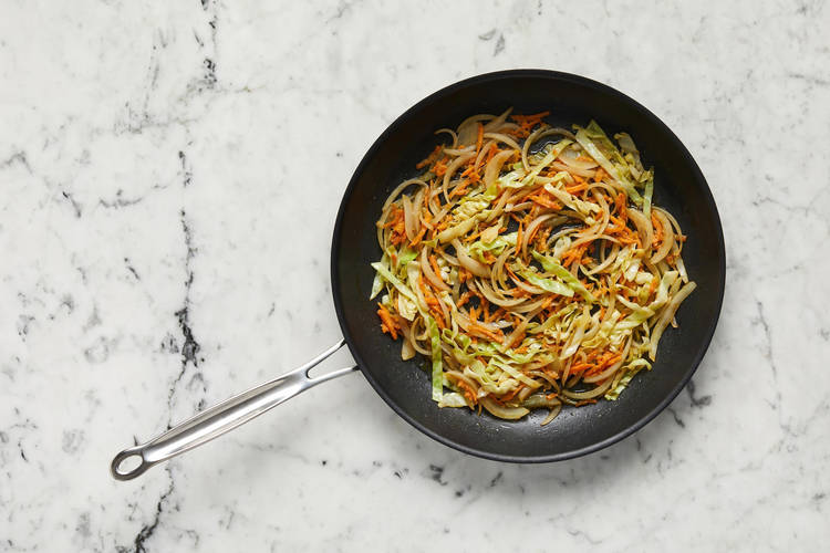 Cook veggies