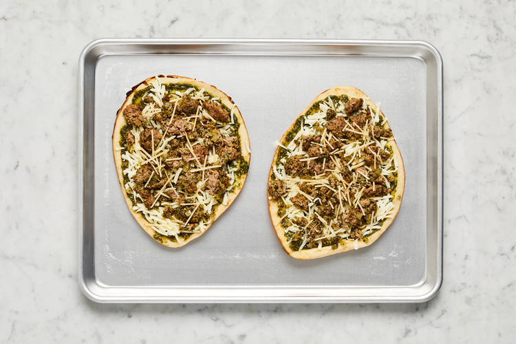 Toast flatbread