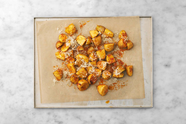 Kartoffeln backen