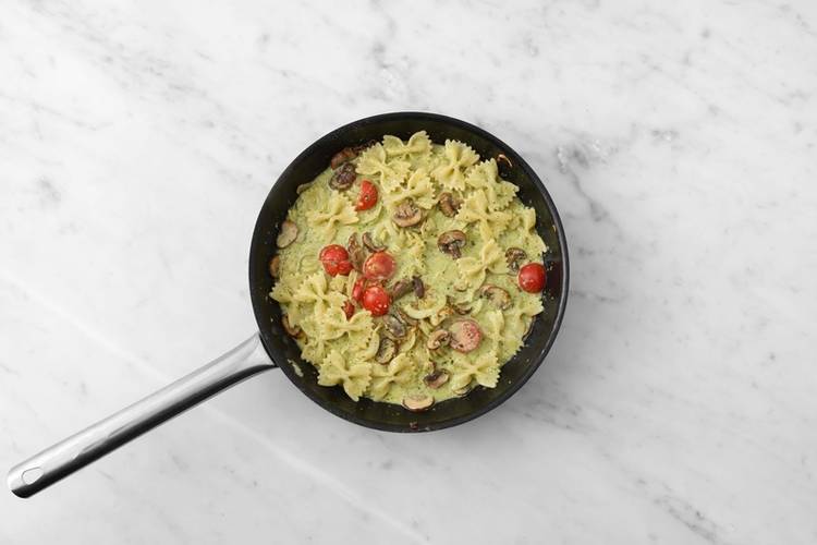 Pasta vollenden
