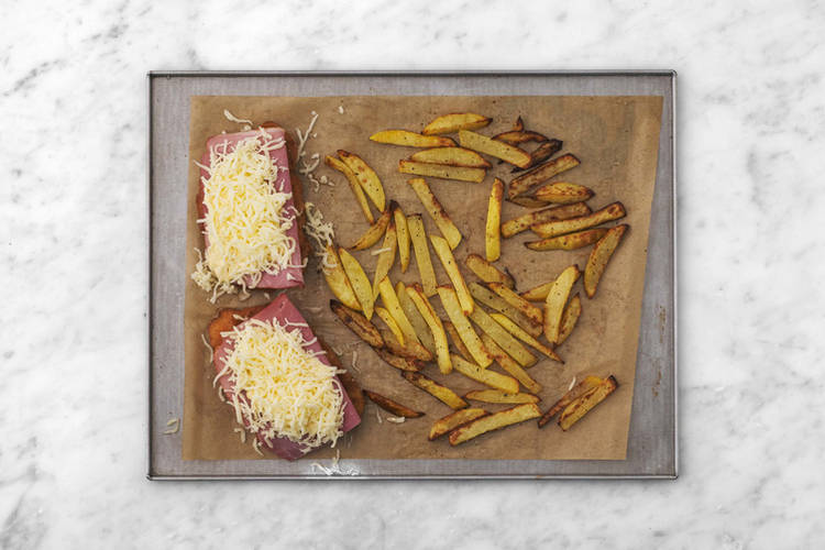Schweinsplätzli überbacken