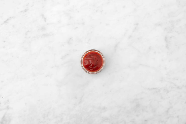 Ketchup-Dip zubereiten