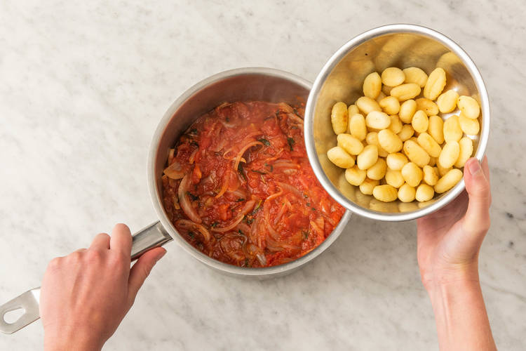 Gnocchi fertigstellen