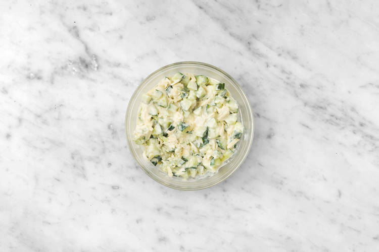 Käse-Dip zubereiten