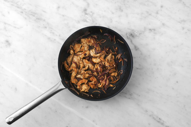 Vegane Filetstücke garen
