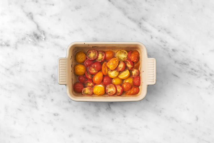 Tomaten rösten