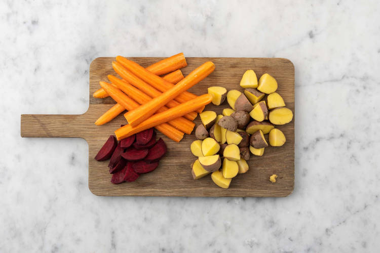 Gemüse schneiden