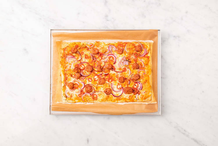 Flammkuchen backen