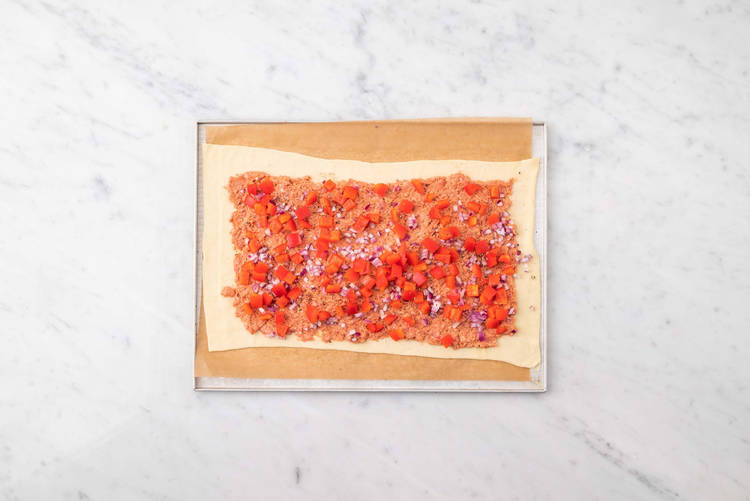 Flammkuchen backen