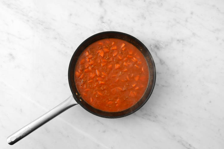 Curry weiterkochen