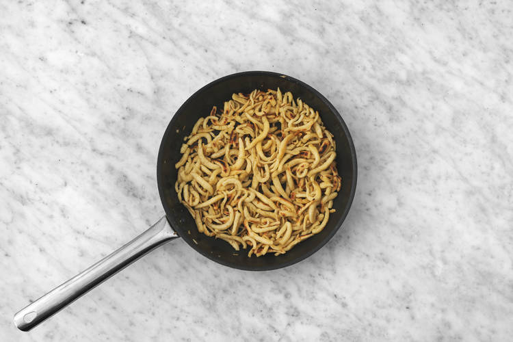 Spätzle anbraten
