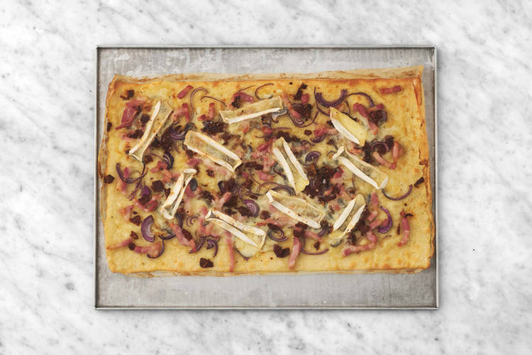 Flammkuchen backen