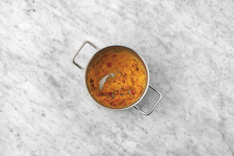 Gemüse kochen