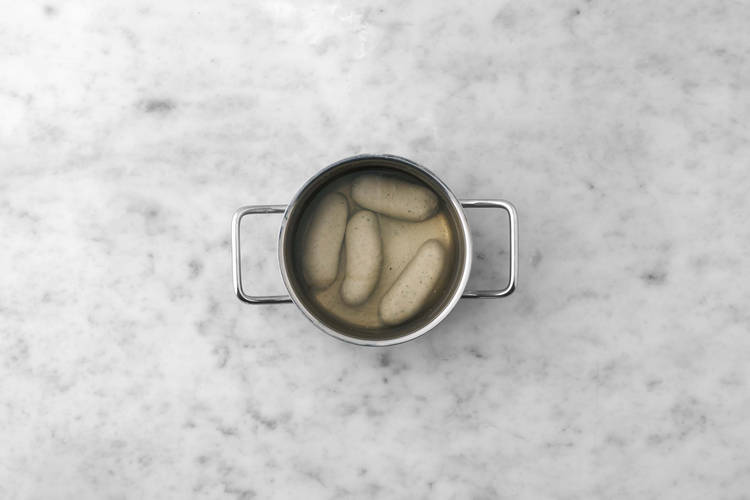 Weißwurst garen