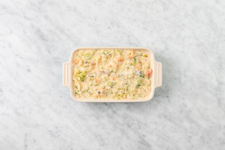 Gratin zubereiten