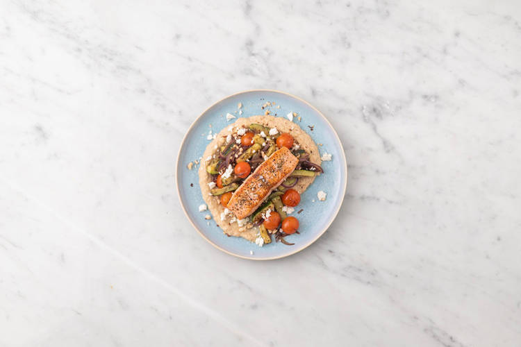 Lachs braten & Anrichten