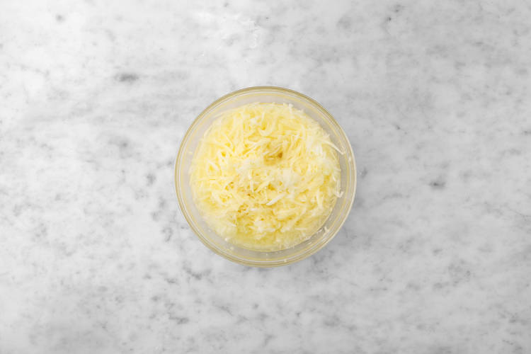 Kartoffeln raspeln