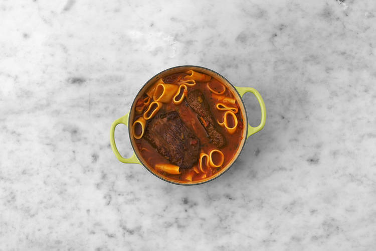 Pasta kochen