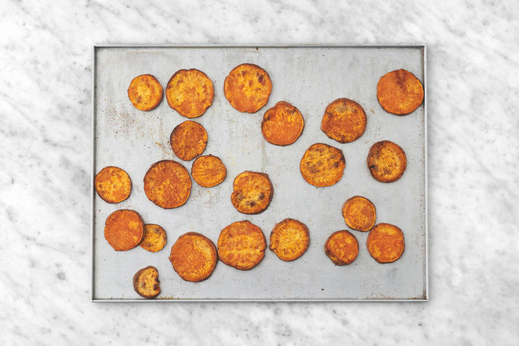 Roast the Sweet Potatoes