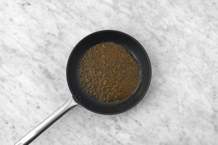 Make the Passion Fruit Glaze