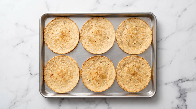 Toast Tortillas