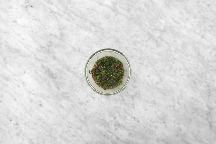Bland chimichurri