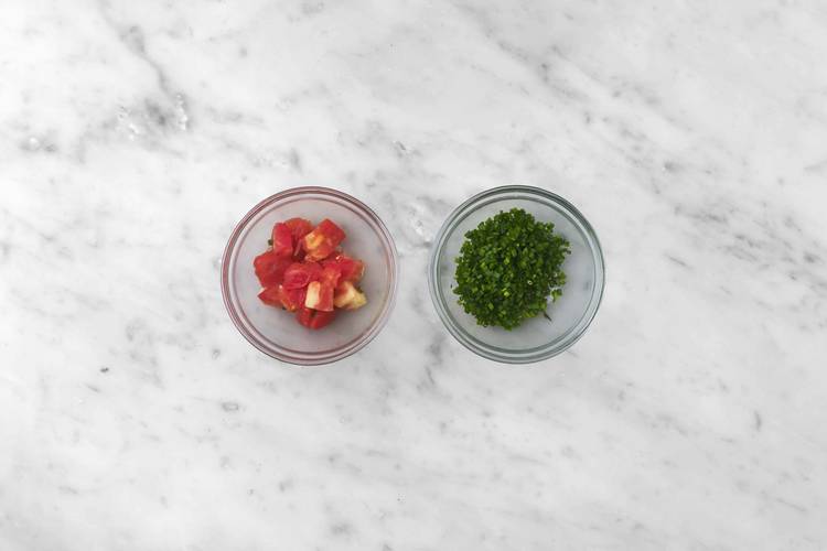 Finish prep and rest jambalaya