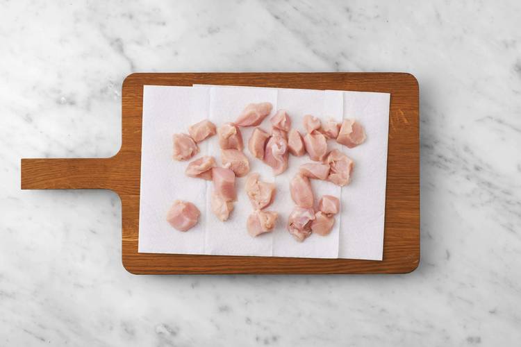 Préparer le poulet