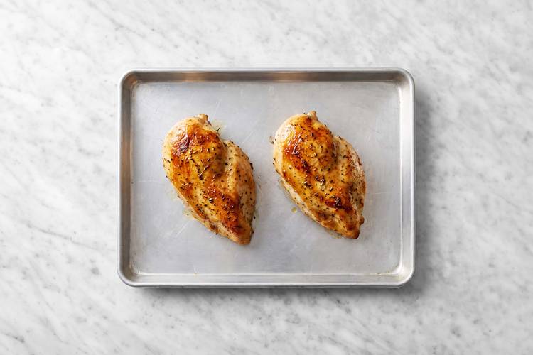 Cuire le poulet