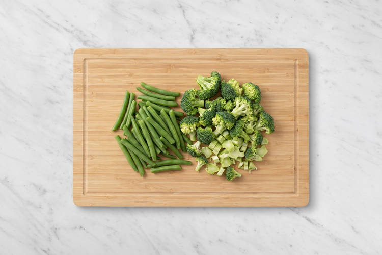 Prep the veggies