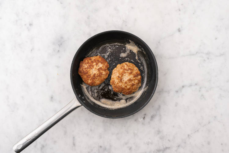 Cook the patties
