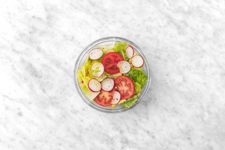 Toss the salad