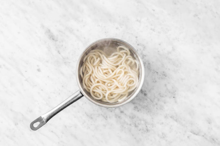 Cook the noodles