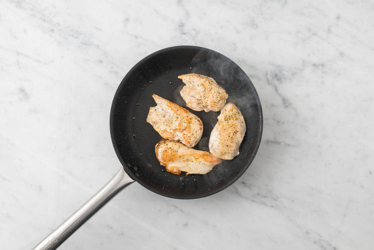 Cook the chicken