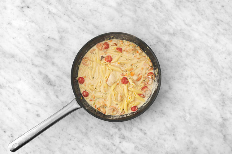 Finish the pasta