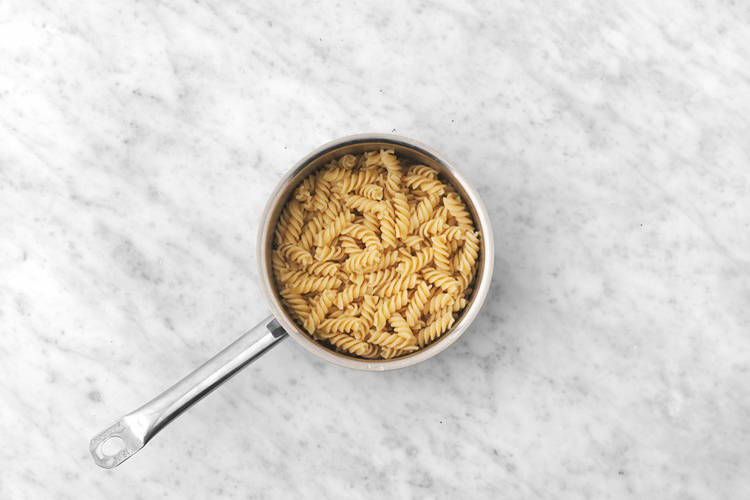 Cook the pasta